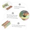 BELLIFFY 4pcs Heavy Duty Bed Frame Hardware Bed Rail Brackets for Adults Easy Assembly Random Color view 4