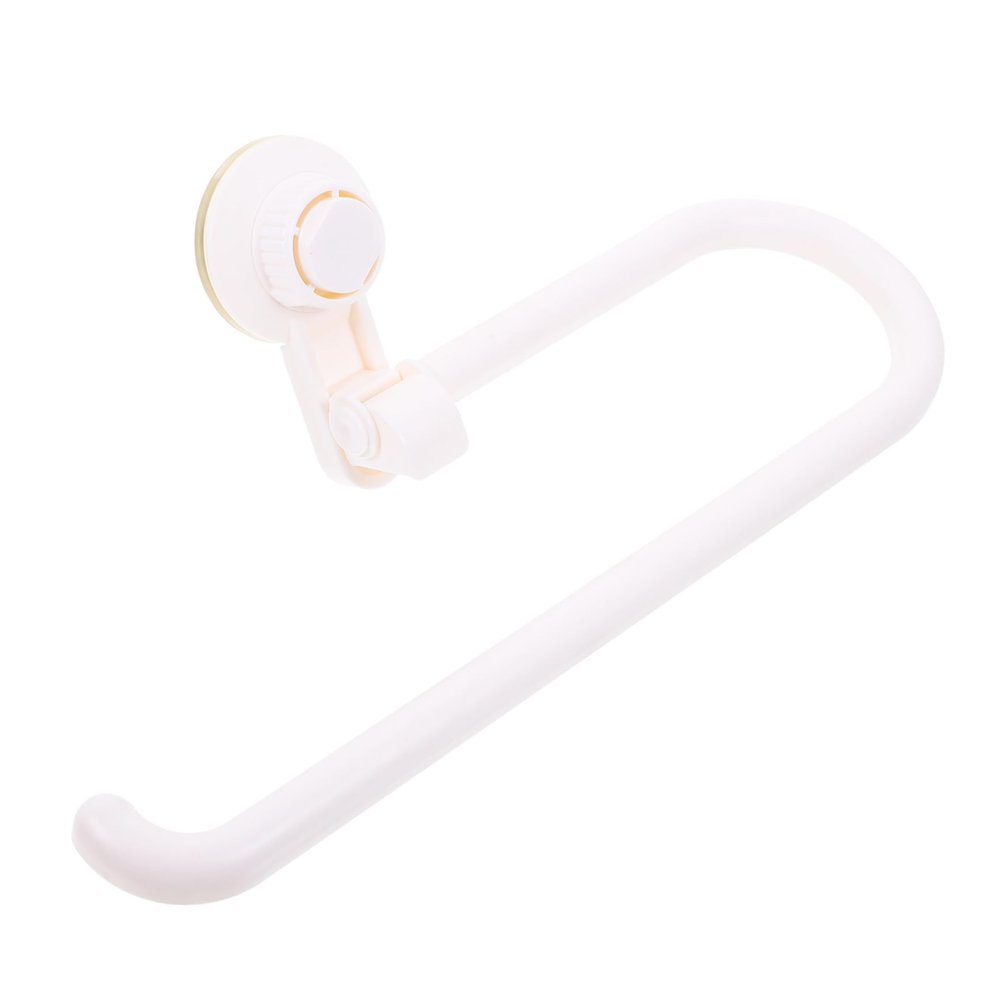 WESIEVYA Bathroom Wall-Mounted Cup Towel Holder Versatile Paper Towel Organizer for Kitchen and Bathroom Compact Design for Efficient Space Utilization Easy Installation No Drilling
