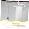 WESIEVYA Bathroom Wall-Mounted Cup Towel Holder Versatile Paper Towel Organizer for Kitchen and Bathroom Compact Design for Efficient Space Utilization Easy Installation No Drilling view 2