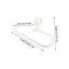 WESIEVYA Bathroom Wall-Mounted Cup Towel Holder Versatile Paper Towel Organizer for Kitchen and Bathroom Compact Design for Efficient Space Utilization Easy Installation No Drilling view 3