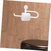WESIEVYA Bathroom Wall-Mounted Cup Towel Holder Versatile Paper Towel Organizer for Kitchen and Bathroom Compact Design for Efficient Space Utilization Easy Installation No Drilling view 4