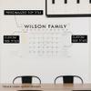 Personalized Clear Acrylic Calendar for Wall, Calendar Whiteboard for Wall, Dry Erase Wall Calendar, Wall Calendar Organizer System for Home (Block, Blush, 14"W x 11"H) view 2