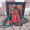 Rugendary Melting Rug 5x7.5 Oriental Design Melting Area Rug Machine Washable Traditional Carpet Nonslip Mat Scandinavian Melting Rug for Living Room Bedroom Kitchen Abstract Rug Fabric Surface view 2