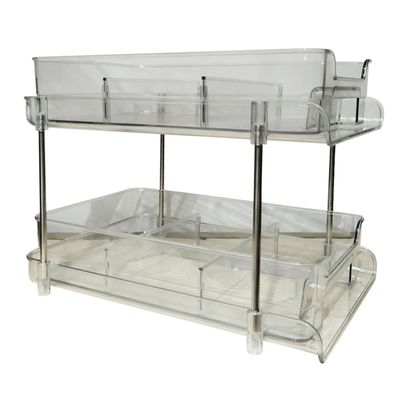 ABOOFAN Storage Box Organizer Bins for Kitchen Bathroom Under Sink Organization Plastic Storage Container