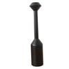 Unomor Sturdy Wooden Candleholder Artistic Decoration for Home Black 28cm Tall for Wedding Event view 1