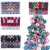 Christmas Ornament 100pcs/box Hanging Christmas Pendant Ornament Christmas Baubles Balls Ornaments Accessory view 2