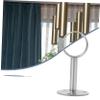Stainless Steel Closet Rod Holder Brackets 2pcs Round Flange view 3