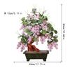 DIEYPOL Artificial Bonsai for Home Office Bedroom Living r Living Room Home Decoration Bedroom Study Entrance Entrance Jade Jade Carving Grapevine Ornament Artificial Bonsai Tree view 2