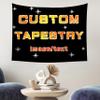 Jirevtan Custom Tapestry Upload Image Customized Backdrop for Wall Personalized Tapestry with Any Photo/Text/Logo/Design (80 * 60in) view 1