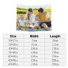 Jirevtan Custom Tapestry Upload Image Customized Backdrop for Wall Personalized Tapestry with Any Photo/Text/Logo/Design (80 * 60in) view 2