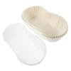 BRIGHTFUFU 40pcs Boat Shape Cake Paper Cup Baking Paper Tray Nautical Cupcake Liner Decorative Cupcake Wrapping Liners view 1