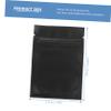 100Pcs Black Aluminum Foil Food Sealing Bags, Self-Seal Snack Pouches view 4