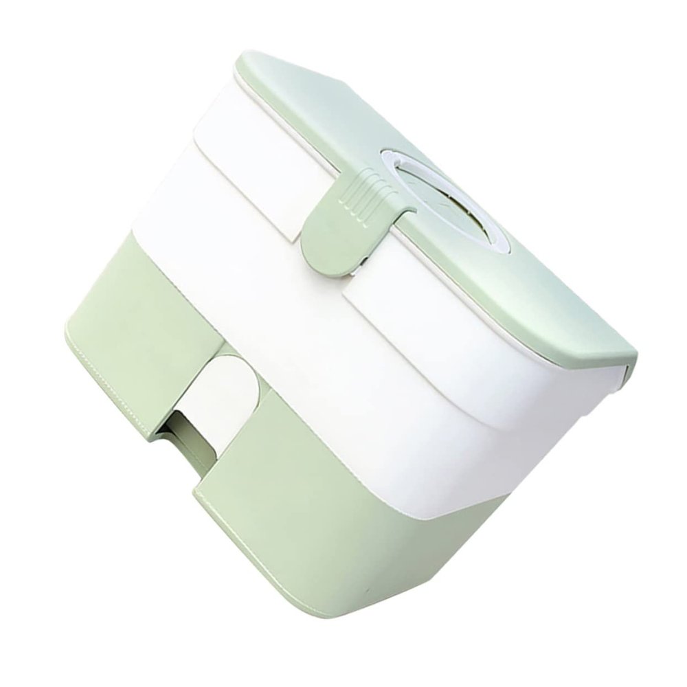 HAPINARY First Aid Kit Box Medicine Case Organize Storage Box for Home School Travel