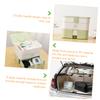 HAPINARY First Aid Kit Box Medicine Case Organize Storage Box for Home School Travel view 4