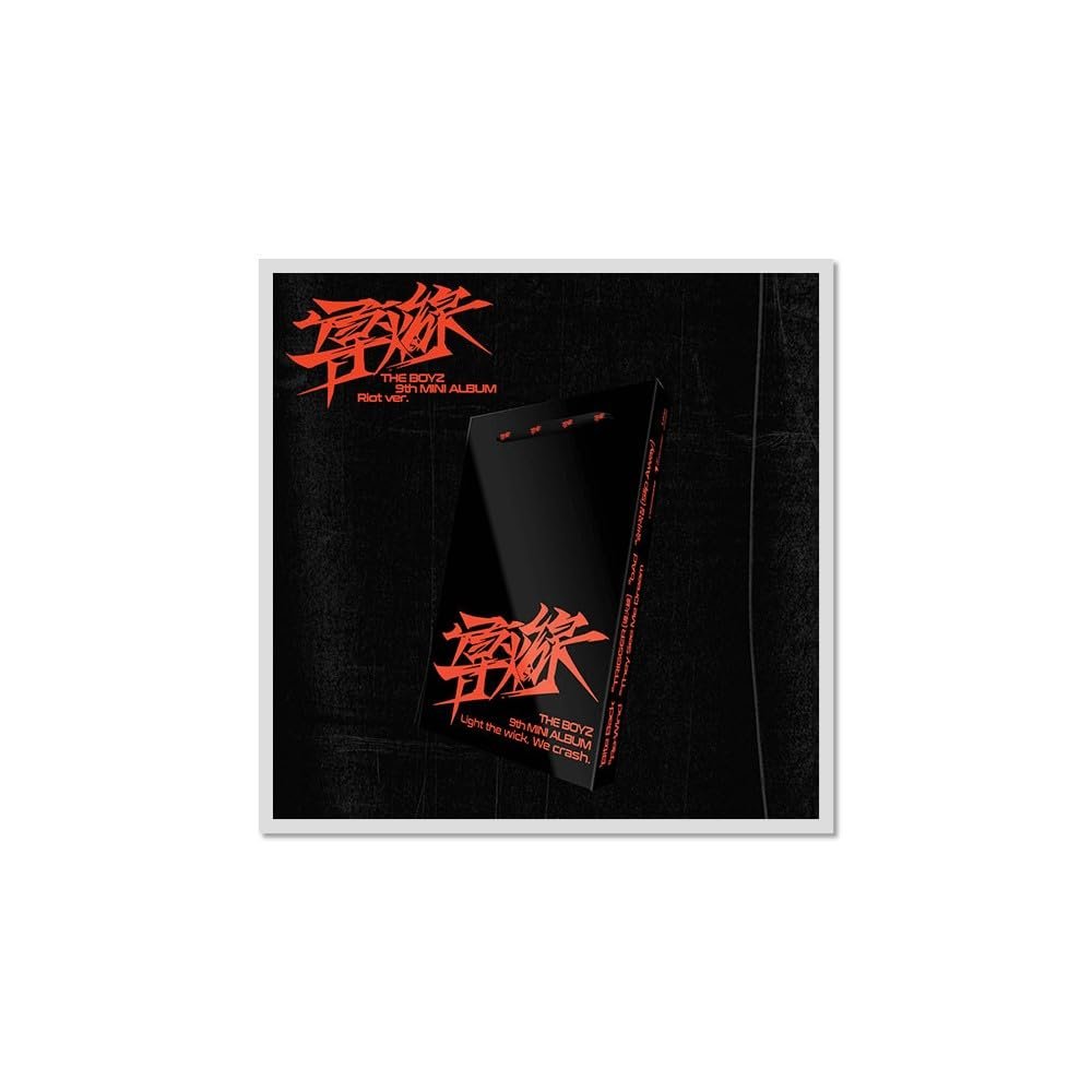 THE BOYZ TRIGGER () 9th Mini Album Standard Ver with Tracking (Riot Ver.)