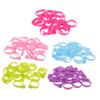 LABRIMP 100pcs Decorating Bag Retaining Ring for Jumbo Piping Bags Cookie Seal view 1