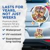 (2 Pack) Small Dog Big Attitude Yorkie Yorkshire Magnets - Funny Cute Yorkie Magnets - 5 Inches On Longest Side - Premium Magnet - for Cars, Refrigerators, Toolboxes - Made in USA - MAG2149 view 4