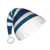 Vuiopuf Greek Flag Print Christmas Hat For Adult Unisex Christmas Holiday Party Supplies view 2