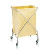 Carts,Hospital Trolley, Supplies Rack,Cart Tool Folding Laundry Sorter Cart with Universal Brake Wheel, Hotel Collection Trolley, Room Service Rolling Cart, view 2