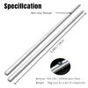 Personalized Metal Chopsticks, Custom Stainless Steel Reusable Silver Chopsticks Engraved with Name, Square Non-Slip Chop Sticks for Wedding, Anniversary, Birthday, Back to school, Christmas Gifts view 4