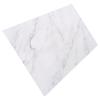 AOKWAWALIY Nordic Style Marble Tray Guest Towel Tray Stone Cutting Board Marbling Storage Board Dough Board Snack Plate Marble Food Tray Kitchen Counter Tray Bread Display Board White view 1