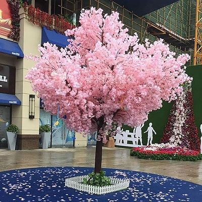 Sohodoo Artificial Cherry Tree Artificial Cherry Tree Marriage Tree Artificial Tree Park Sushi Restaurant Decorative Landscape Landscaping(2.5mx2m)