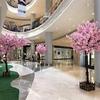 Sohodoo Artificial Cherry Tree Artificial Cherry Tree Marriage Tree Artificial Tree Park Sushi Restaurant Decorative Landscape Landscaping(2.5mx2m) view 2