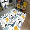 3x4 Rug Cute Cartoon Dinosaur Area Rug Bedroom Rugs Cartoon Little Dinosaur Home Decor Rug, Easy Clean Carpet with Anti-Slip Backing Durable Not Falling Off for Living Room Dining Room Office view 1