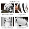 Stainless Steel Sealed Barrel Milk Can Milk Bucket with Sealed Lid,Transport Tank Edible Oil Tank for Milk Oil Tea Rice,48L view 3