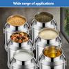 Stainless Steel Sealed Barrel Milk Can Milk Bucket with Sealed Lid,Transport Tank Edible Oil Tank for Milk Oil Tea Rice,48L view 4