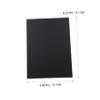 Acrylic Small Chalkboard Memo Board for Writing Messages Xmas view 2