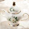RWGOVLU Ceramic Tea Set Set,Ceramic Tea Sets, China Coffee Set,Tea Set, 15 Pieces Afternoon Tea Set Porcelain Tea Set for Adults Coffee Cups Set Vintage High Grade Bone China Cu view 4