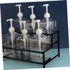 BIUDECO 1pc Hand Press Glass Storage Bottle Multi-purpose Container for Syrup Tea Transparent Design for Easy Viewing Kitchen Helper for Home Use view 4