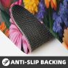 KLAMN Washable Non Slip Kitchen Rugs and Mats Set of 2 Absorbent Kitchen Floor Mat - with Thug Life Flowers Print view 4
