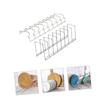 OKUMEYR 4pcs Multi-Functional Kitchen Dish Draining Stand Bowl Drain Rack Bowl Drying Rack for Kitchen view 4