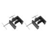 YLHHWVY Cabinet Clamp 2Pcs Cabinet Clamp Punch Carpentry Claw Clamps Locker Display Case Punch Hole Punch Punch Clip Fixing Clip Aluminum Alloy Clamps view 1