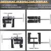 YLHHWVY Cabinet Clamp 2Pcs Cabinet Clamp Punch Carpentry Claw Clamps Locker Display Case Punch Hole Punch Punch Clip Fixing Clip Aluminum Alloy Clamps view 2