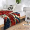 Union Jack UK British Flag Throw Blanket 30"x40" Print Blankets Flannel Blanket Warm Throw Blanket for Couch Bed Sofa view 4