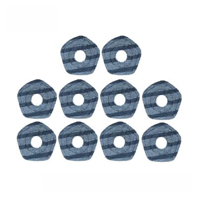 Compatible With Eufy X10 Pro Omni Replacement Parts Accessories Roller Side Brush Filter Mop Cloth Rags Pads Dust Bag Vacuum Cleaner Part(10 mop)