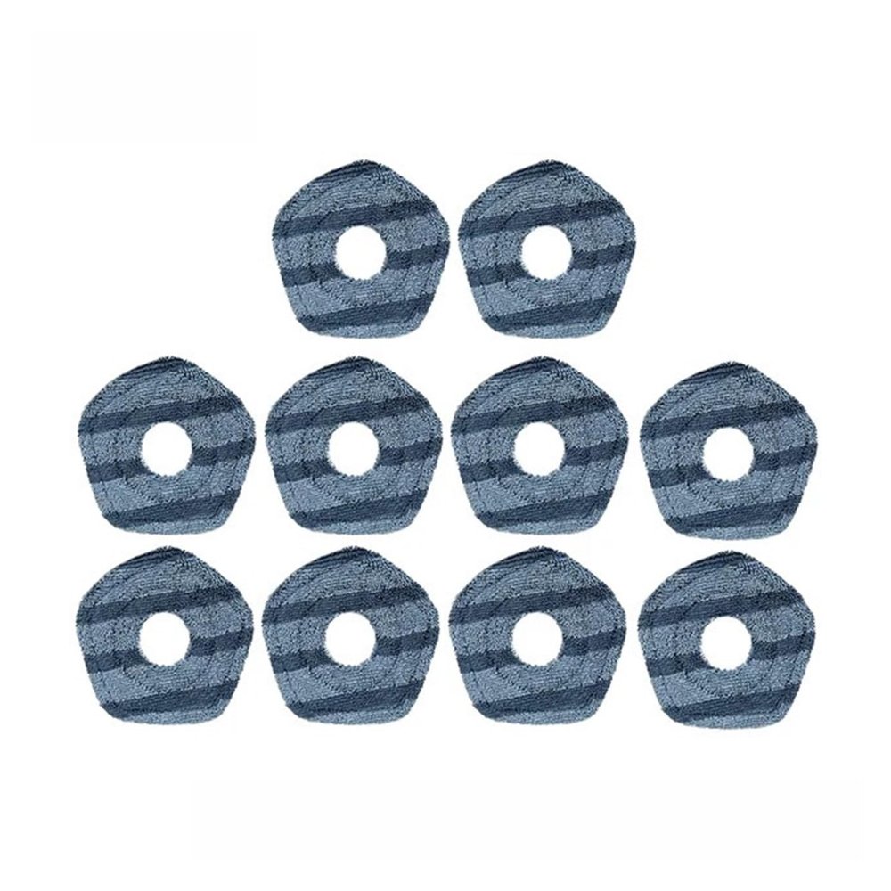 Compatible With Eufy X10 Pro Omni Replacement Parts Accessories Roller Side Brush Filter Mop Cloth Rags Pads Dust Bag Vacuum Cleaner Part(10 mop)