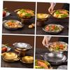BRIGHTFUFU Stainless Steel Cooking Pot with Double Handle Versatile Wok for Stir-fry Hot Pot and Seafood for Home Kitchen and Restaurants Effortless Cleaning and view 2