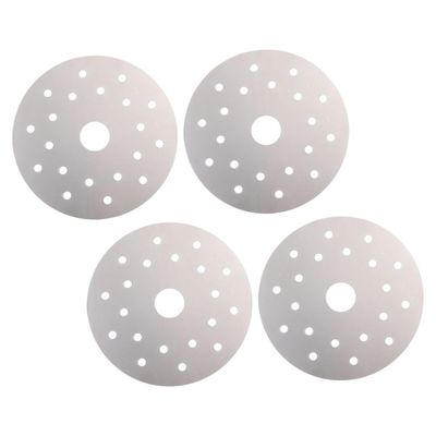 FUNOMOCYA 4pcs Stainless Steel Heat Conduction Fin Set for Induction Cookware Easy to Clean Heat Diffuser Plates for Casserole Cooking Diameter Food-grade Material