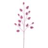 Vickerman 24" Artificial Pink Pinecone Glitter Spray 6/Bag. view 1