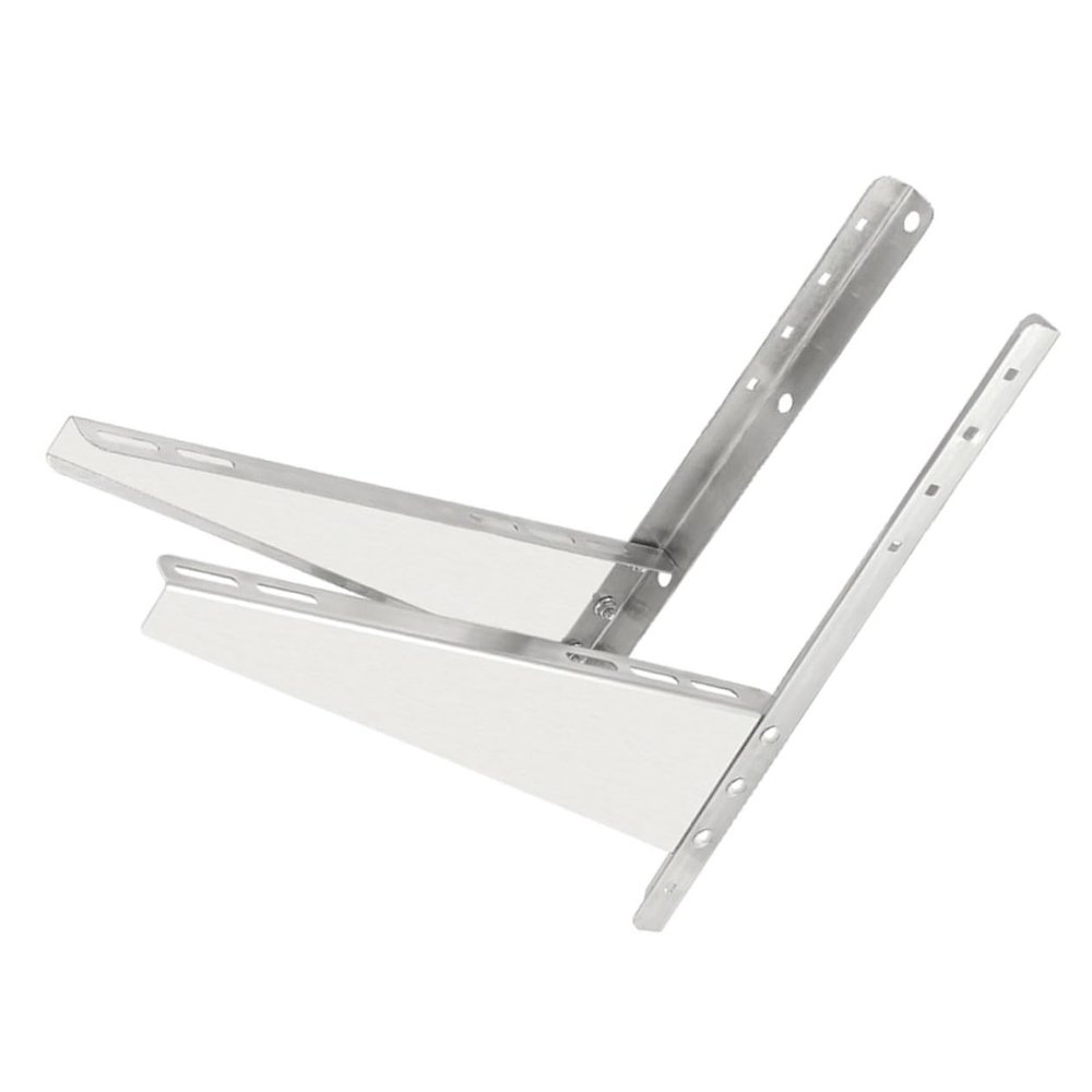 SEWOART 1pair Wall Mounting Bracket for Air Conditioner Outdoor Units Heavy-Duty Support Rack Load Capacity Weather-Resistant Design for Units