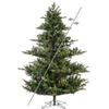 Vickerman 6.5' x 63" Sherwood Fir Tree 1350CC LED. This Artificial Tree Features 2,216 Tips Made with PE and PVC Material. view 1