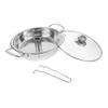 COLLBATH Induction Steamer Pot Stainless Steel Steamer Basket Tamale Pot Steam Cooking Kitchen Pan view 1