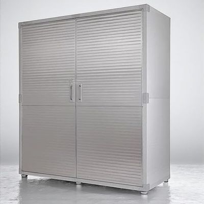 Heavy-Duty Commercial Storage Cabinet (Granite Gray, 60" W x 24" D x 72" H)
