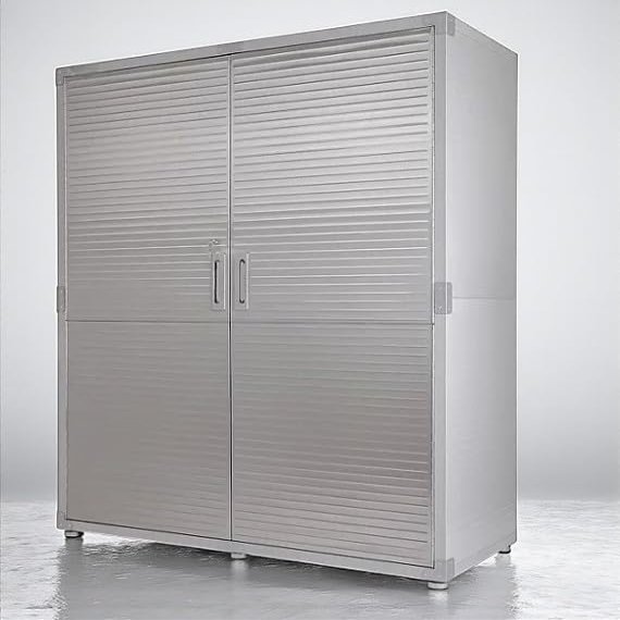 Heavy-Duty Commercial Storage Cabinet (Granite Gray, 60" W x 24" D x 72" H)