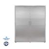 Heavy-Duty Commercial Storage Cabinet (Granite Gray, 60" W x 24" D x 72" H) view 3