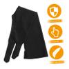 Black Two Finger Artist Glove for Drawing Tablet Size L view 4